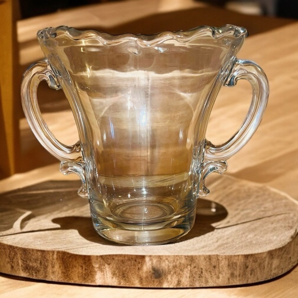 Vintage Fostoria Century 2-Handled Vase
